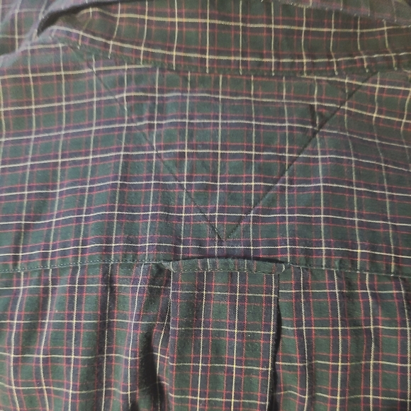 Tommy Hilfiger size 17-17½ multi colored dress shirt - Picture 7 of 11
